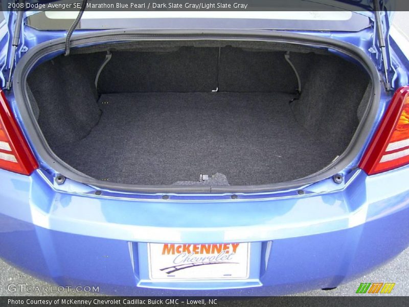Marathon Blue Pearl / Dark Slate Gray/Light Slate Gray 2008 Dodge Avenger SE
