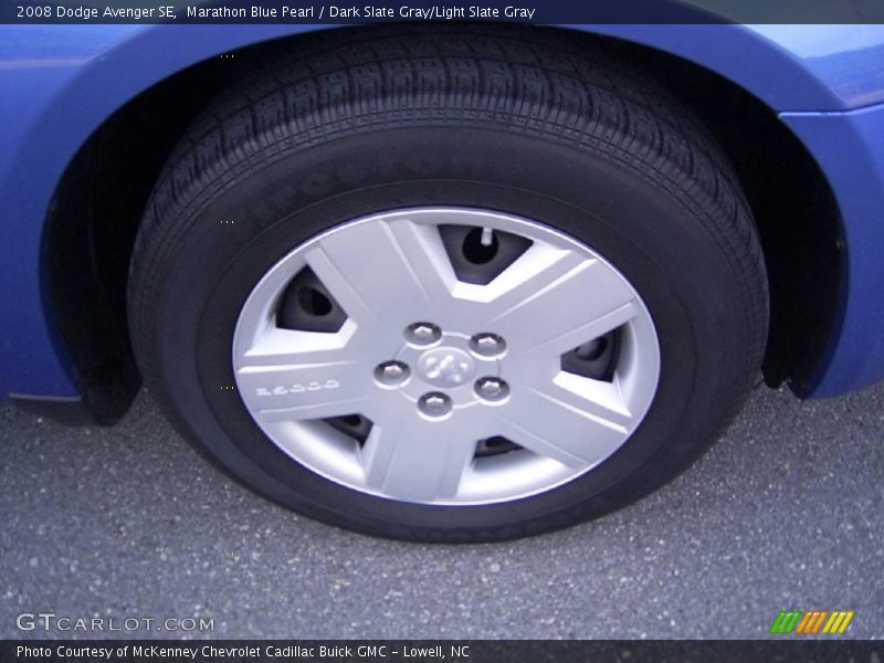 Marathon Blue Pearl / Dark Slate Gray/Light Slate Gray 2008 Dodge Avenger SE