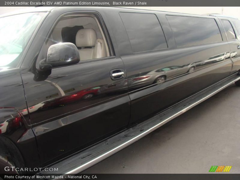 Black Raven / Shale 2004 Cadillac Escalade ESV AWD Platinum Edition Limousine