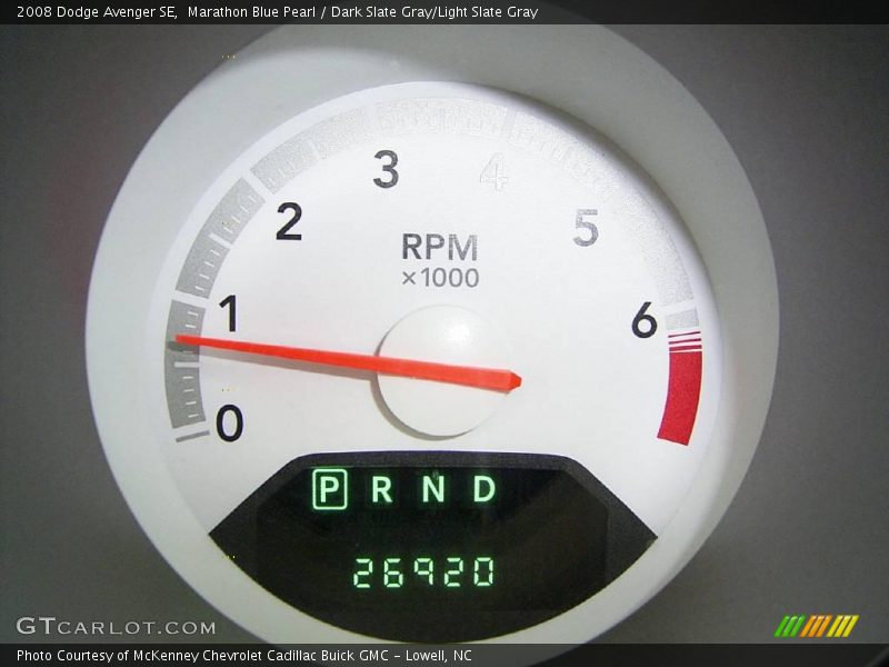 Marathon Blue Pearl / Dark Slate Gray/Light Slate Gray 2008 Dodge Avenger SE