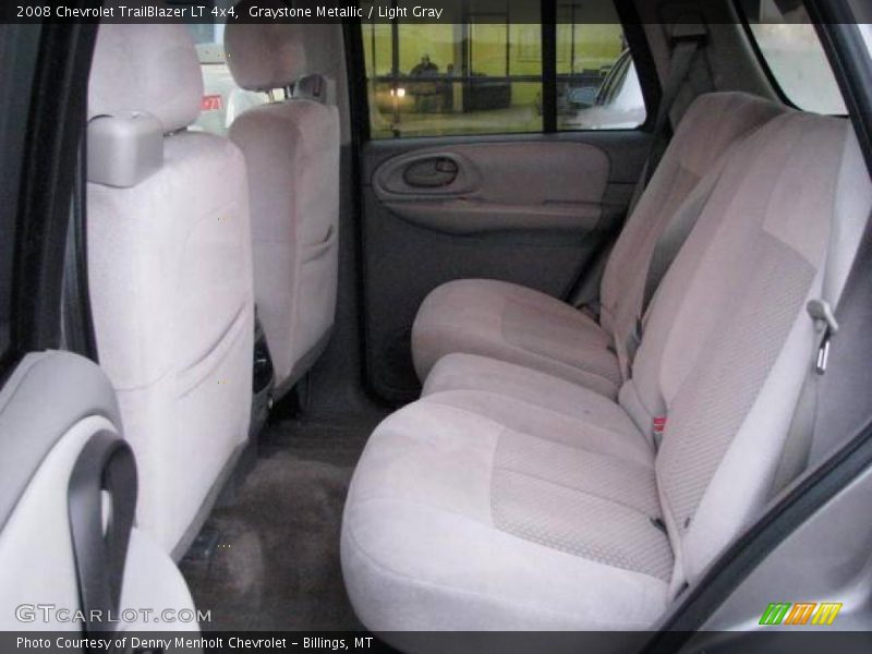 Graystone Metallic / Light Gray 2008 Chevrolet TrailBlazer LT 4x4