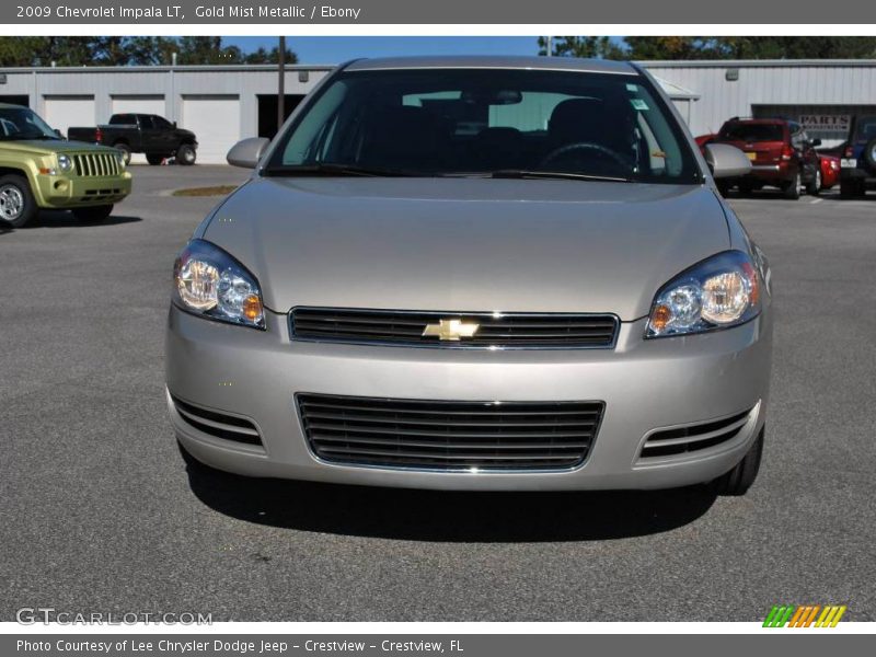 Gold Mist Metallic / Ebony 2009 Chevrolet Impala LT
