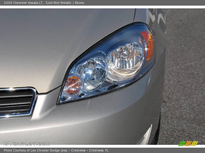 Gold Mist Metallic / Ebony 2009 Chevrolet Impala LT