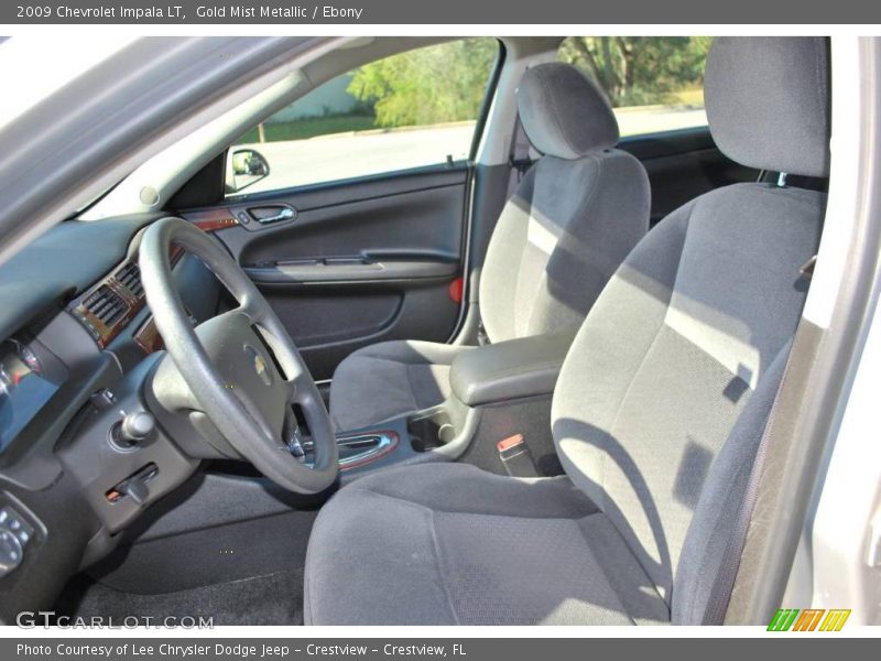 Gold Mist Metallic / Ebony 2009 Chevrolet Impala LT