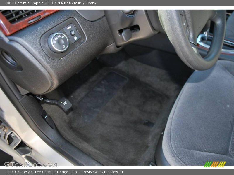 Gold Mist Metallic / Ebony 2009 Chevrolet Impala LT