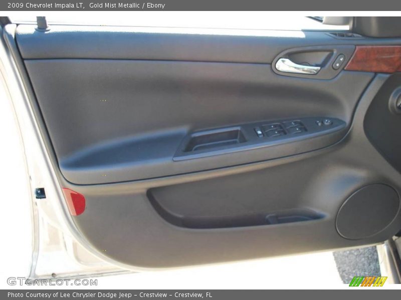 Gold Mist Metallic / Ebony 2009 Chevrolet Impala LT