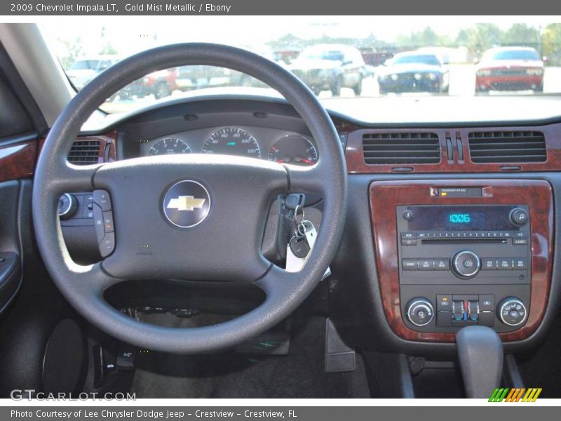 Gold Mist Metallic / Ebony 2009 Chevrolet Impala LT