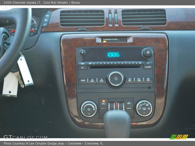 Gold Mist Metallic / Ebony 2009 Chevrolet Impala LT