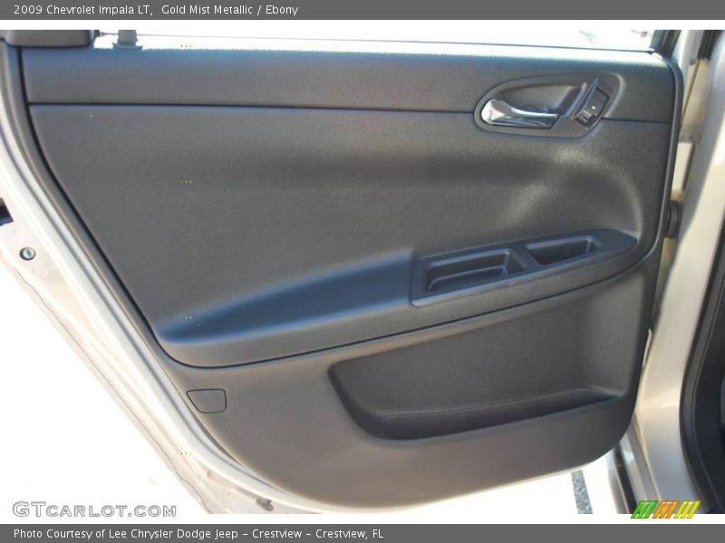 Gold Mist Metallic / Ebony 2009 Chevrolet Impala LT