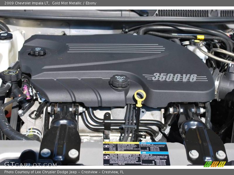 Gold Mist Metallic / Ebony 2009 Chevrolet Impala LT