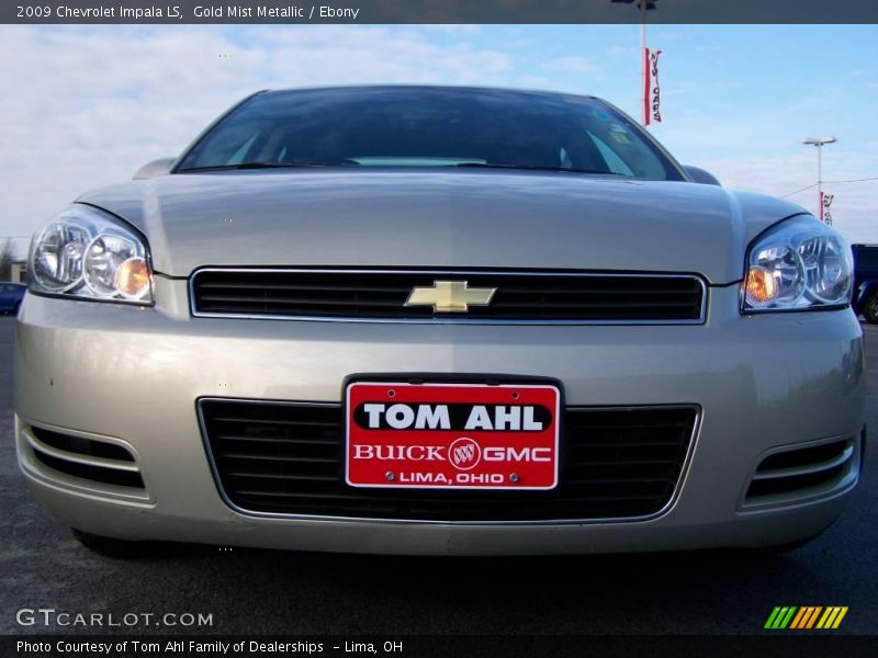 Gold Mist Metallic / Ebony 2009 Chevrolet Impala LS
