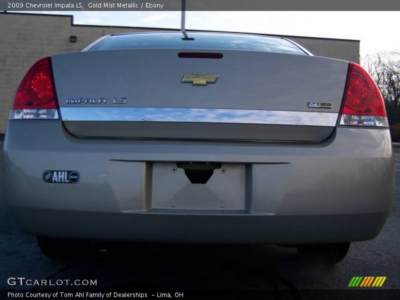 Gold Mist Metallic / Ebony 2009 Chevrolet Impala LS