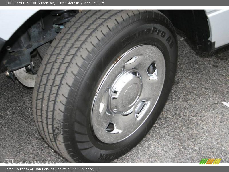 Silver Metallic / Medium Flint 2007 Ford F150 XL SuperCab
