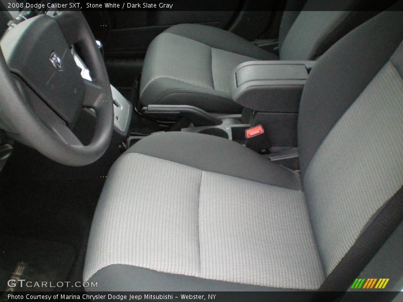 Stone White / Dark Slate Gray 2008 Dodge Caliber SXT