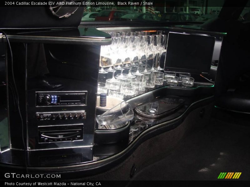 Black Raven / Shale 2004 Cadillac Escalade ESV AWD Platinum Edition Limousine