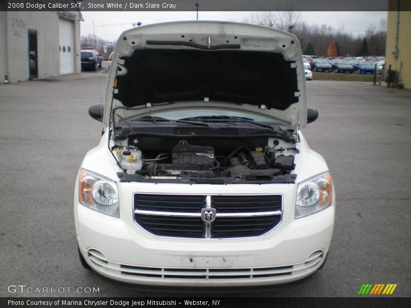 Stone White / Dark Slate Gray 2008 Dodge Caliber SXT