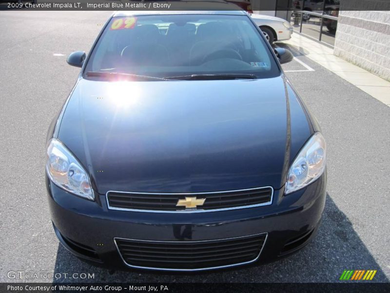 Imperial Blue Metallic / Ebony 2009 Chevrolet Impala LT