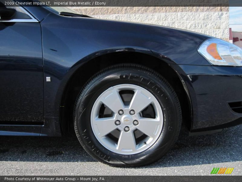 Imperial Blue Metallic / Ebony 2009 Chevrolet Impala LT
