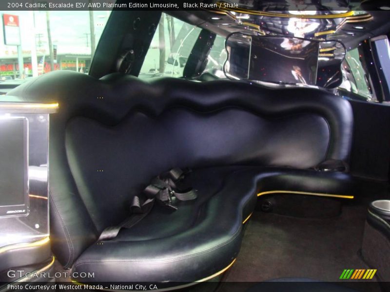 Black Raven / Shale 2004 Cadillac Escalade ESV AWD Platinum Edition Limousine