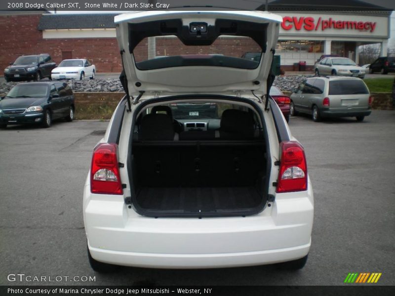 Stone White / Dark Slate Gray 2008 Dodge Caliber SXT