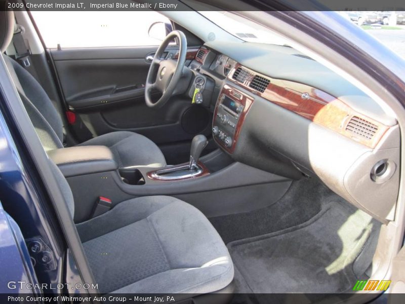 Imperial Blue Metallic / Ebony 2009 Chevrolet Impala LT