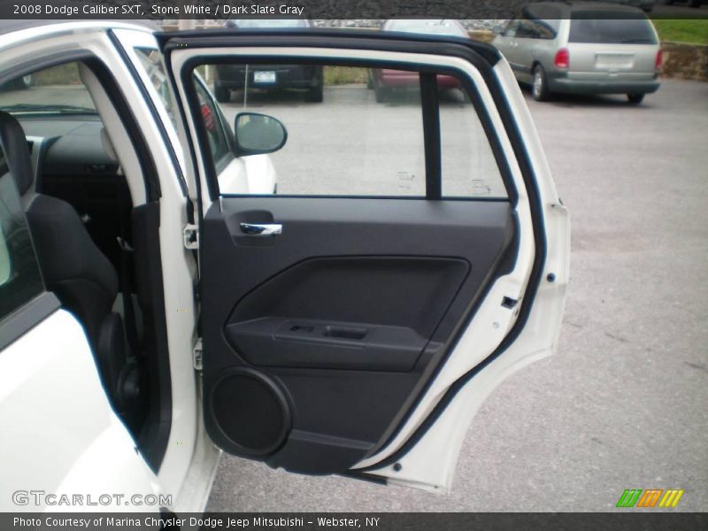 Stone White / Dark Slate Gray 2008 Dodge Caliber SXT