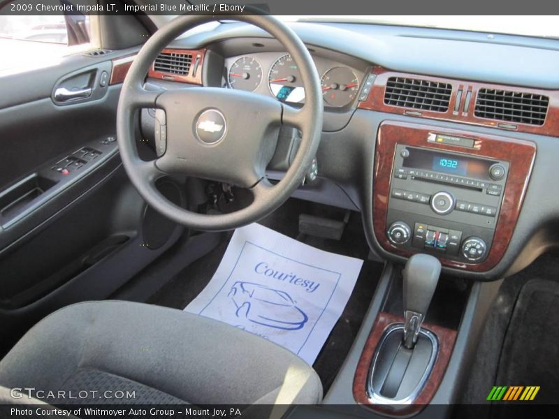 Imperial Blue Metallic / Ebony 2009 Chevrolet Impala LT