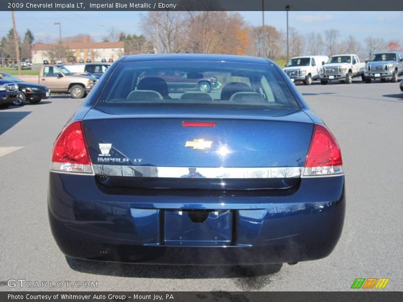 Imperial Blue Metallic / Ebony 2009 Chevrolet Impala LT
