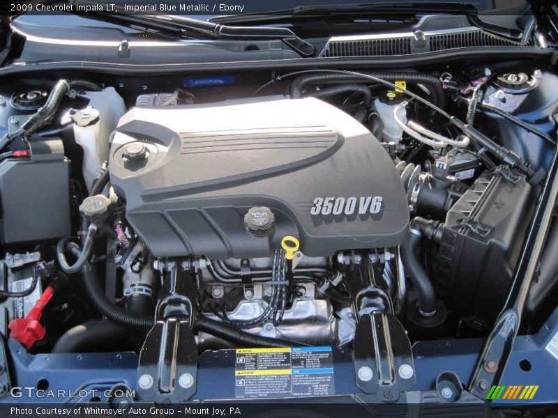 Imperial Blue Metallic / Ebony 2009 Chevrolet Impala LT