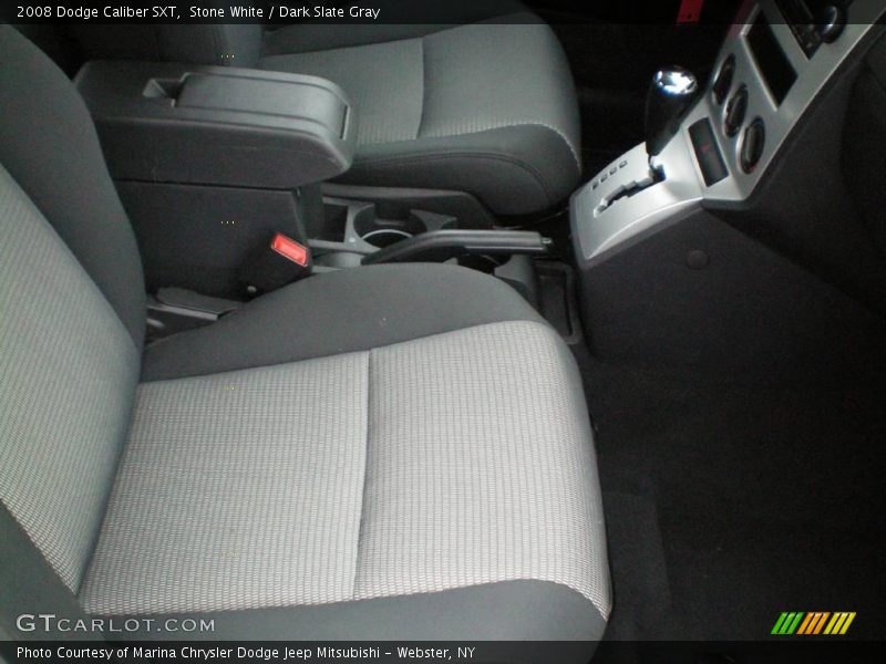 Stone White / Dark Slate Gray 2008 Dodge Caliber SXT