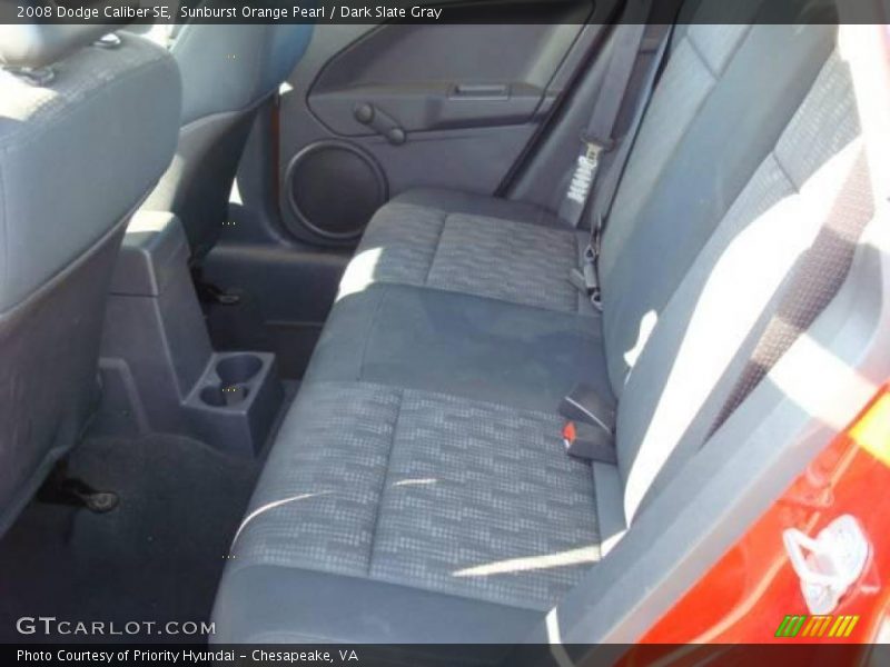 Sunburst Orange Pearl / Dark Slate Gray 2008 Dodge Caliber SE