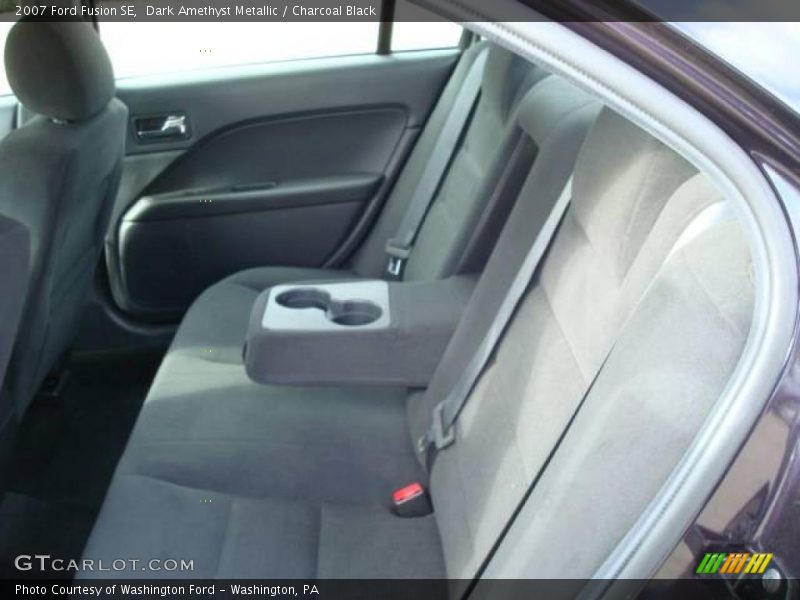 Dark Amethyst Metallic / Charcoal Black 2007 Ford Fusion SE