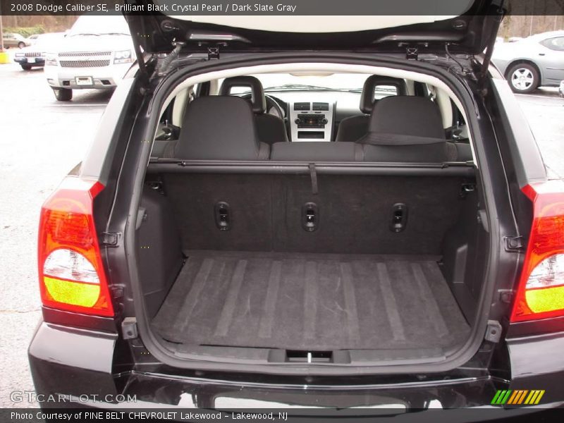 Brilliant Black Crystal Pearl / Dark Slate Gray 2008 Dodge Caliber SE