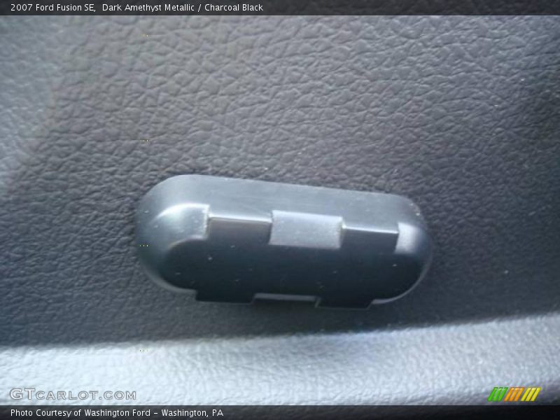 Dark Amethyst Metallic / Charcoal Black 2007 Ford Fusion SE