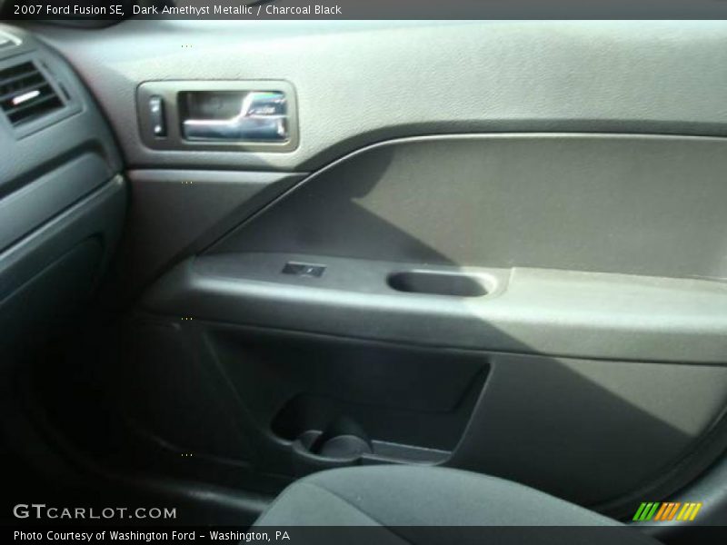 Dark Amethyst Metallic / Charcoal Black 2007 Ford Fusion SE