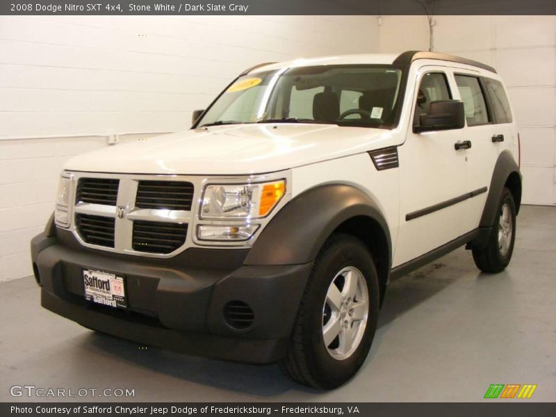 Stone White / Dark Slate Gray 2008 Dodge Nitro SXT 4x4