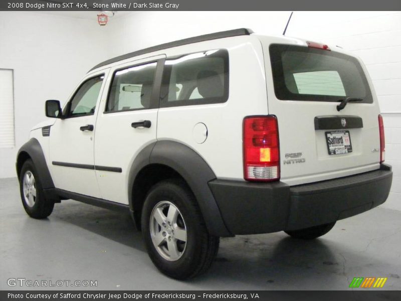Stone White / Dark Slate Gray 2008 Dodge Nitro SXT 4x4
