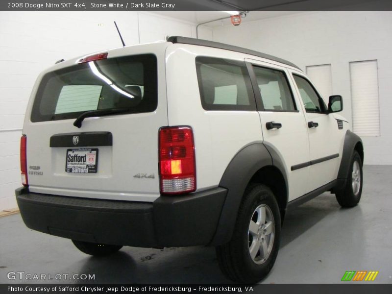 Stone White / Dark Slate Gray 2008 Dodge Nitro SXT 4x4