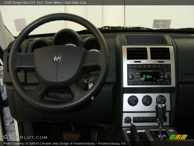 Stone White / Dark Slate Gray 2008 Dodge Nitro SXT 4x4