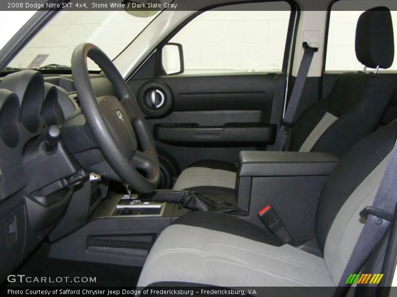 Stone White / Dark Slate Gray 2008 Dodge Nitro SXT 4x4