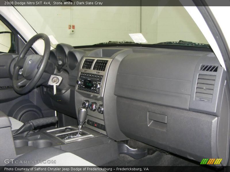 Stone White / Dark Slate Gray 2008 Dodge Nitro SXT 4x4