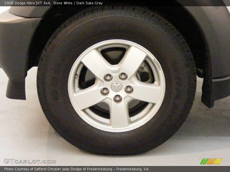 Stone White / Dark Slate Gray 2008 Dodge Nitro SXT 4x4