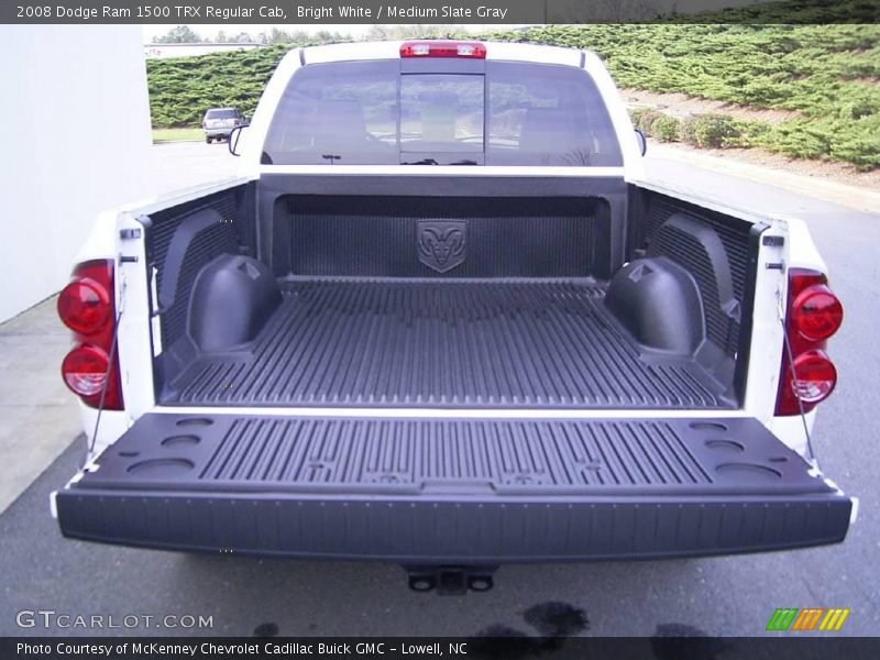 Bright White / Medium Slate Gray 2008 Dodge Ram 1500 TRX Regular Cab
