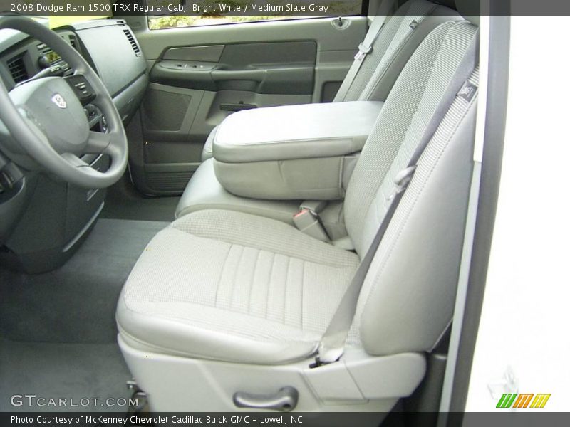 Bright White / Medium Slate Gray 2008 Dodge Ram 1500 TRX Regular Cab