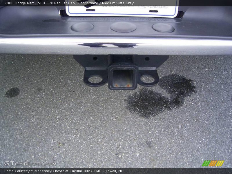 Bright White / Medium Slate Gray 2008 Dodge Ram 1500 TRX Regular Cab