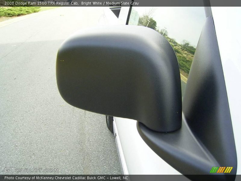 Bright White / Medium Slate Gray 2008 Dodge Ram 1500 TRX Regular Cab