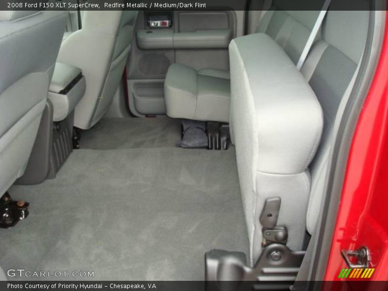Redfire Metallic / Medium/Dark Flint 2008 Ford F150 XLT SuperCrew