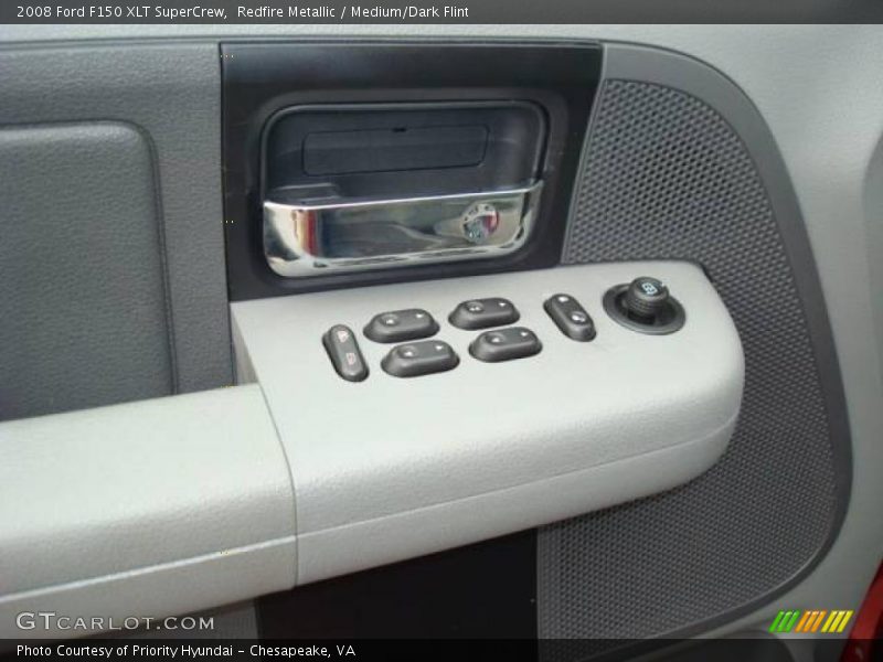 Redfire Metallic / Medium/Dark Flint 2008 Ford F150 XLT SuperCrew