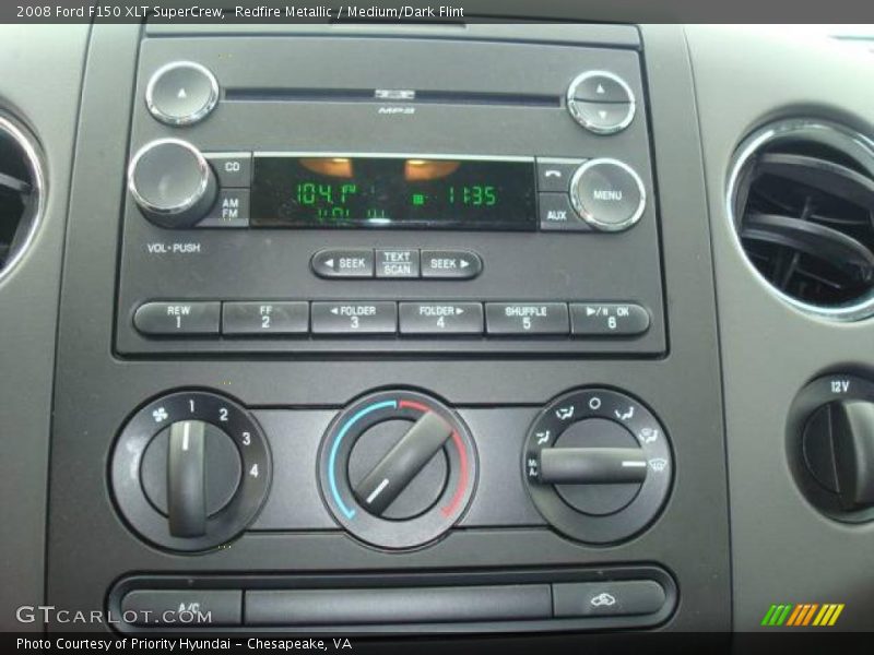 Redfire Metallic / Medium/Dark Flint 2008 Ford F150 XLT SuperCrew