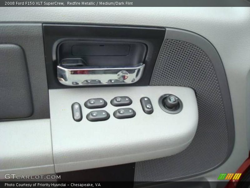 Redfire Metallic / Medium/Dark Flint 2008 Ford F150 XLT SuperCrew